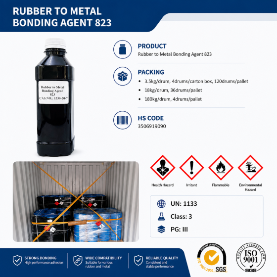 Rubber to Metal Bonding Adhesive 823GB