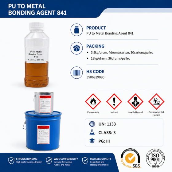 PU to Metal Bonding Adhesive 841