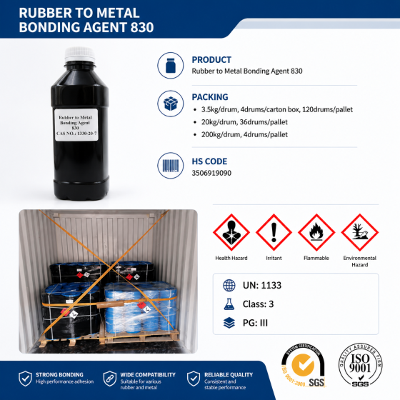 Rubber to Metal Bonding Adhesive 830