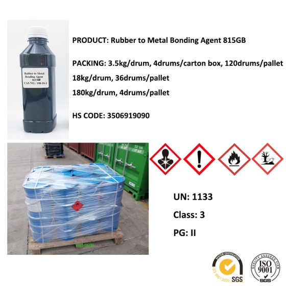 Rubber to Metal Bonding Adhesive 815GB