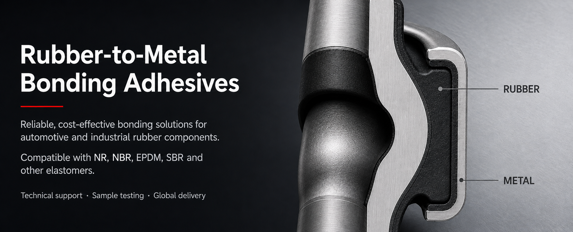 rubber to metal bonding adhesive solution provider